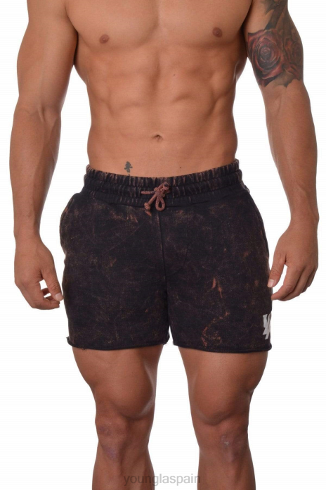 102 pantalones cortos de rizo francés de culturismo hombres YoungLA ácido marino 4Z0B650 ropa