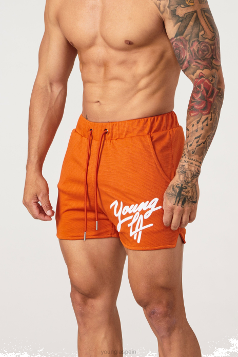 104 cortos heredados hombres YoungLA naranja 4Z0B519 ropa