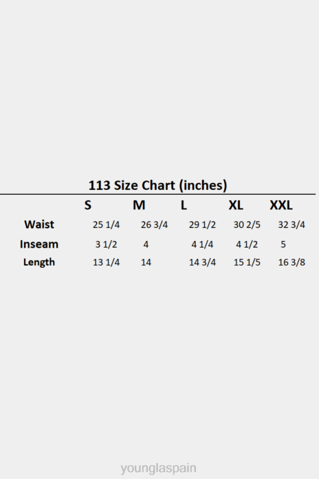113 los pantalones cortos perfectos hombres YoungLA negro 4Z0B701 ropa
