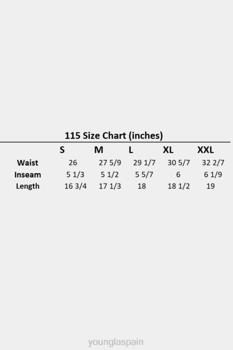 115 pantalones cortos exclusivos hombres YoungLA marrón 4Z0B583 ropa