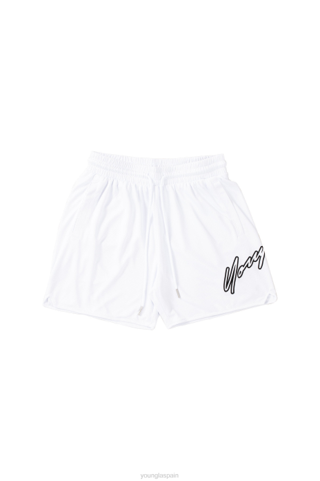 117 pantalones cortos hombres YoungLA blanco 4Z0B605 ropa
