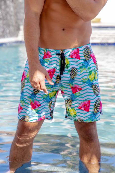 128 shorts de baño abstractos \'22 hombres YoungLA tigre disfrazado 4Z0B707 ropa