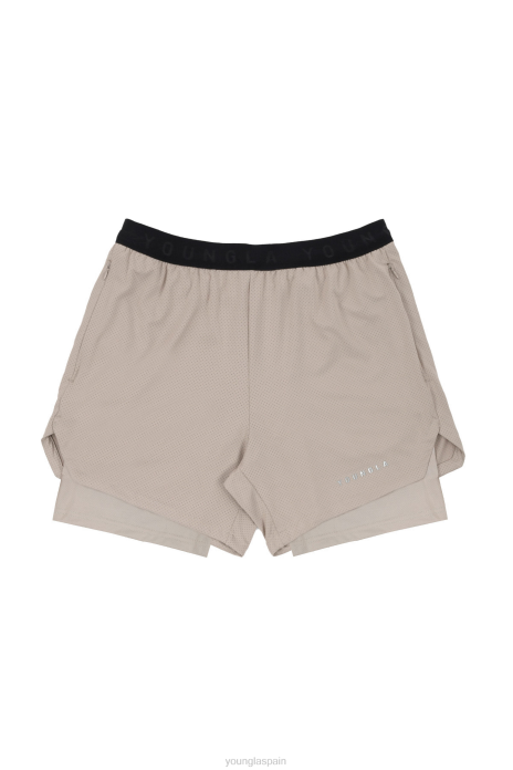 129 pantalones cortos de compresión trilogía hombres YoungLA broncearse 4Z0B536 ropa