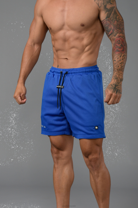 130 pantalones cortos de baloncesto esenciales hombres YoungLA azul real 4Z0B684 ropa