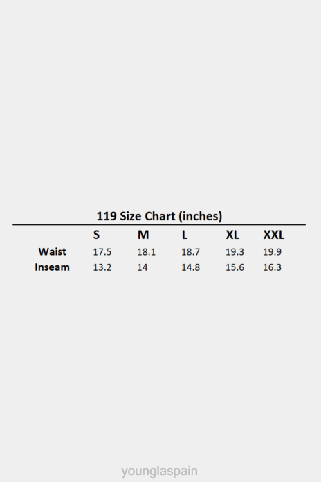 Colección de cordón 119 - pantalones cortos hombres YoungLA Armada 4Z0B590 ropa