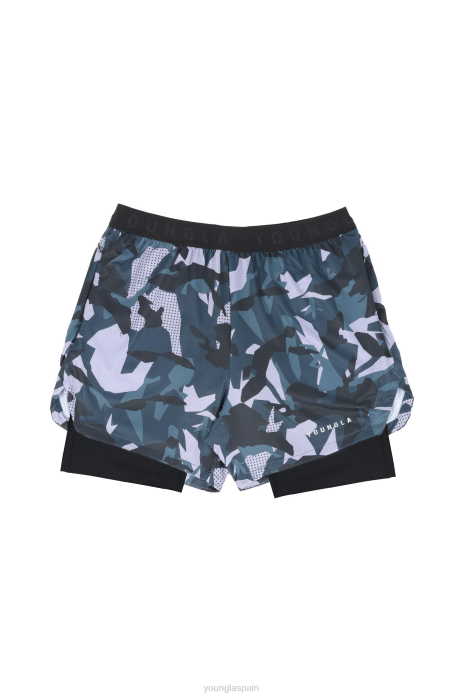 pantalones cortos de compresión de camuflaje 138 trilogy hombres YoungLA camuflaje de la selva 4Z0B726 ropa