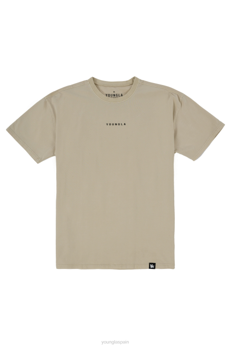 401 camisetas con conector esenciales hombres YoungLA lavado de arena 4Z0B138 ropa