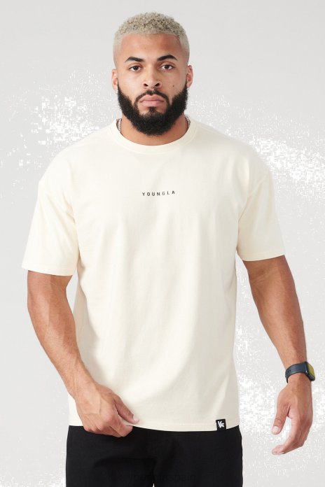 401 camisetas con jacked esenciales verano 23' hombres YoungLA blanquecino 4Z0B204 ropa