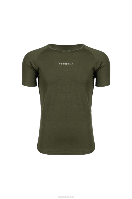 403 camisetas de élite hombres YoungLA aceituna 4Z0B424 ropa