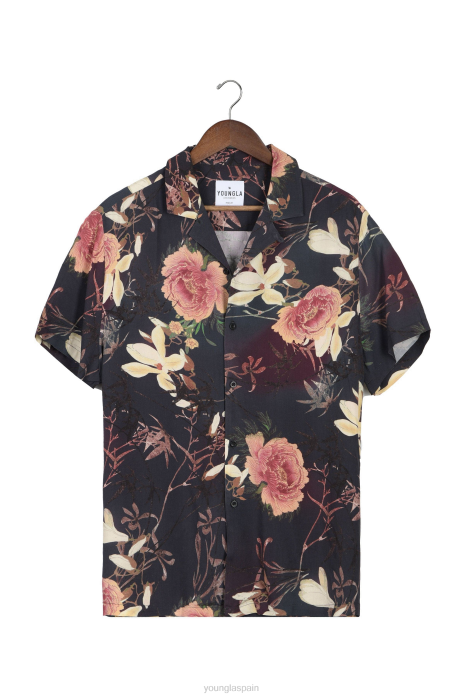 445 camisas cabo vibez estampadas hombres YoungLA noches de otoño 4Z0B311 ropa