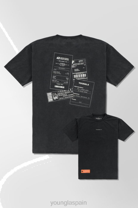 449 camisetas de goteo lavadas hombres YoungLA oficina de correos 4Z0B274 ropa