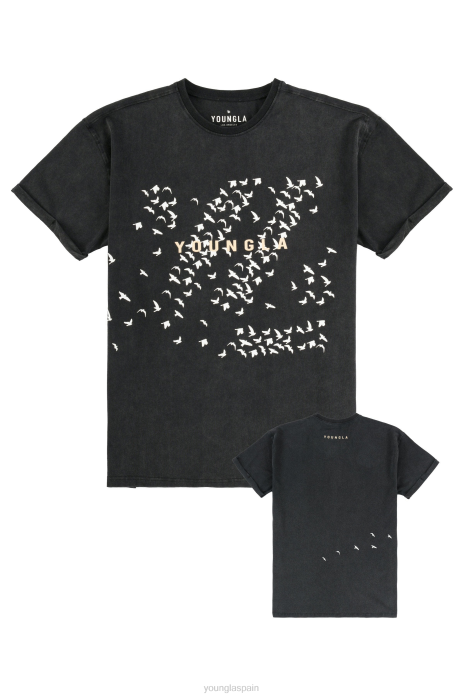 452 las camisetas del rebaño hombres YoungLA bloque rebaño 4Z0B266 ropa