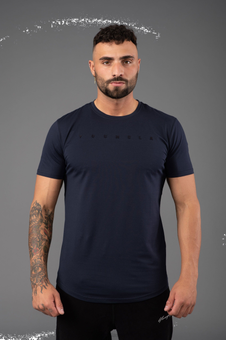 459 camisetas ajustadas monocromáticas hombres YoungLA Armada 4Z0B303 ropa