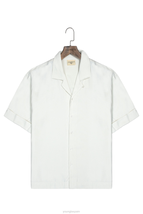 468 camisas de clase hombres YoungLA blanquecino 4Z0B157 ropa