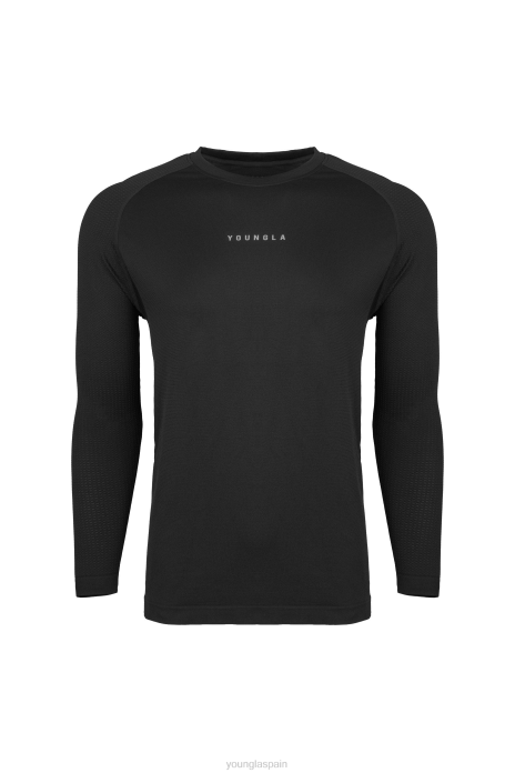 823 camisetas de manga larga de compresión de nueva generación hombres YoungLA negro 4Z0B359 ropa