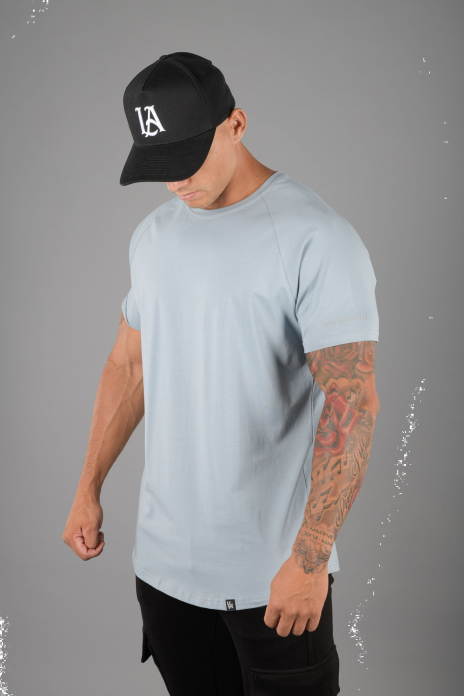 Camiseta híbrida definitiva 442 hombres YoungLA azul 4Z0B465 ropa