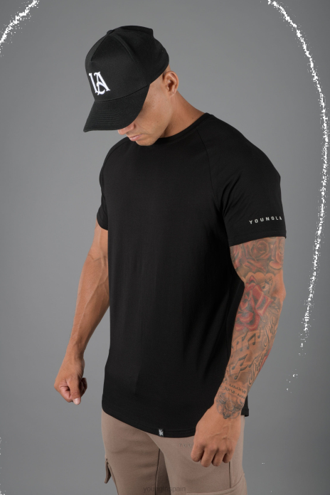 Camiseta híbrida definitiva 442 hombres YoungLA negro 4Z0B461 ropa
