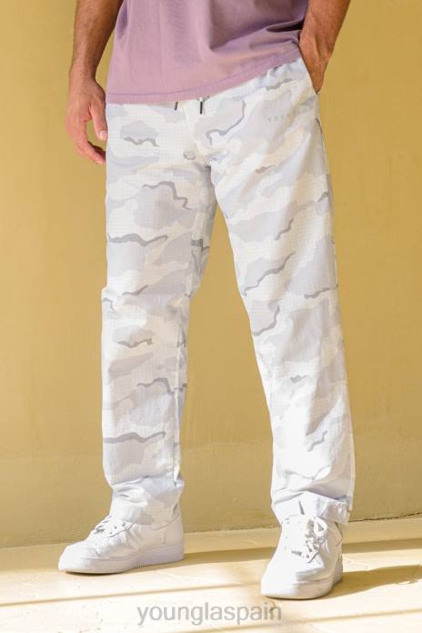 201 pantalones fuera de la red hombres YoungLA caqui 4Z0B921 ropa