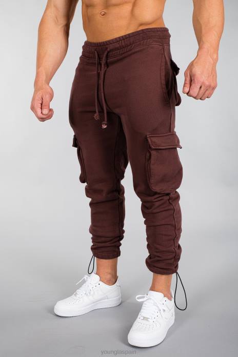 206 joggers de combate rambo hombres YoungLA lavado de oliva militar 4Z0B915 ropa