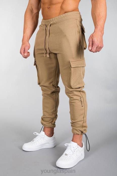 206 joggers de combate rambo hombres YoungLA lavado de oliva militar 4Z0B915 ropa