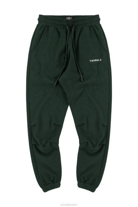 210 joggers de retroceso hombres YoungLA bosque verde 4Z0B934 ropa