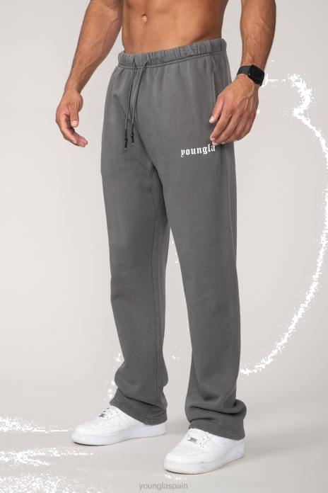 216 sudaderas eternas sin puños hombres YoungLA lavado de carbón 4Z0B894 ropa