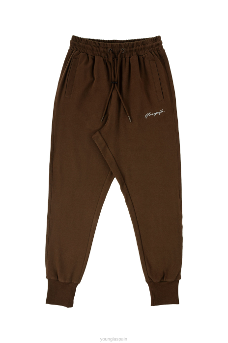 228 corredores de nube hombres YoungLA chocolate Cafe 4Z0B874 ropa