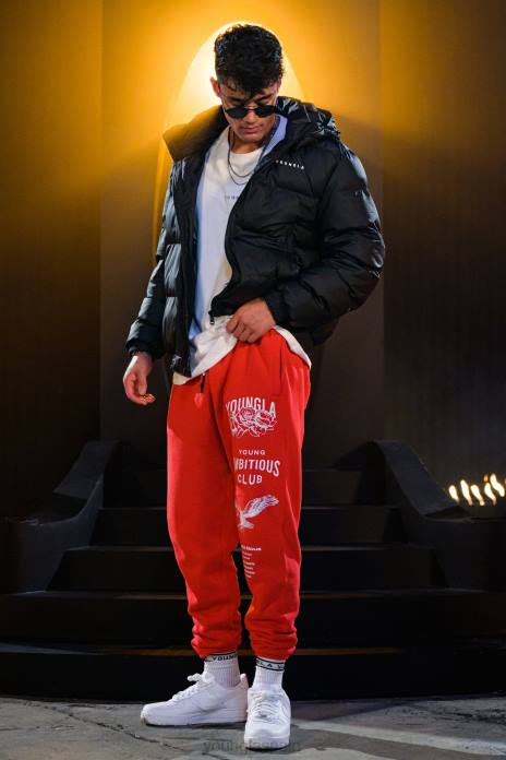 233 los corredores inmortales caen 22\" hombres YoungLA gabardina 4Z0B852 ropa