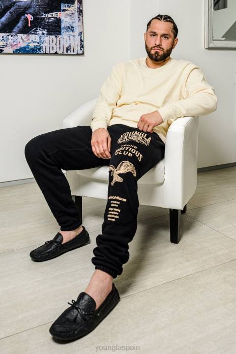 233 los corredores inmortales hombres YoungLA negro 4Z0B843 ropa