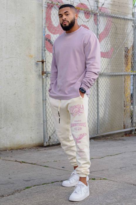 233 los corredores inmortales hombres YoungLA negro 4Z0B843 ropa