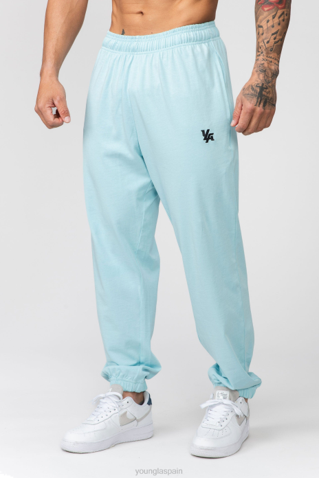 234 joggers con cubierta de bomba en colores pastel hombres YoungLA azul pastel 4Z0B877 ropa