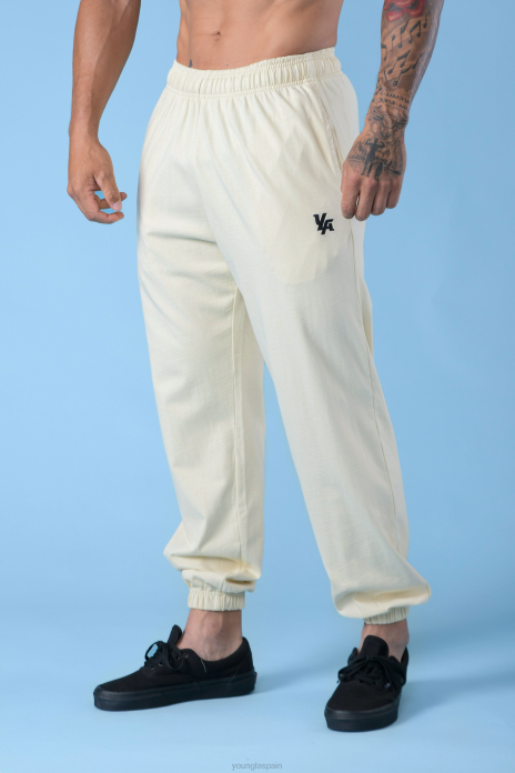 Joggers con tapa de bomba 231 hombres YoungLA blanquecino 4Z0B886 ropa