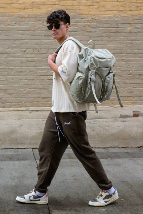 731 mochilas de gran recorrido hombres YoungLA crema 4Z0B989 accesorio