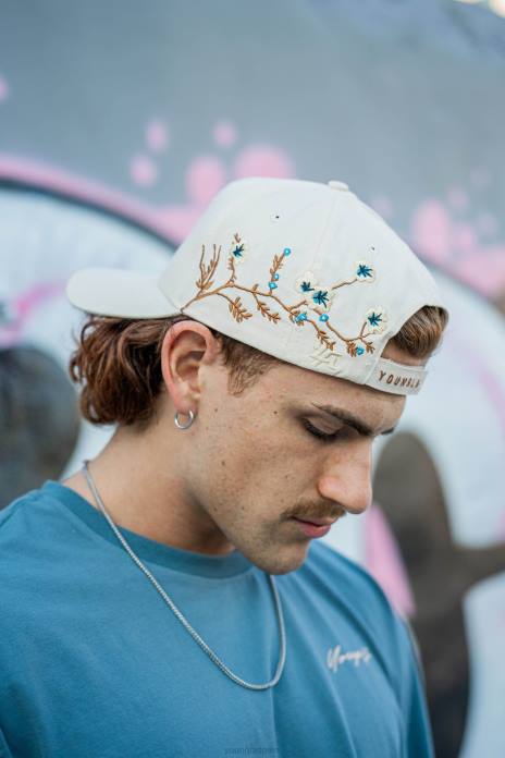 918 sombreros de la rama hombres YoungLA bosque verde 4Z0B962 ropa