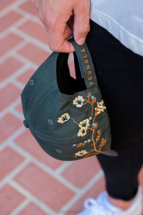 918 sombreros de la rama hombres YoungLA carbón 4Z0B961 ropa