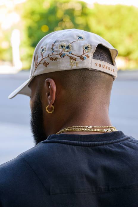 918 sombreros de la rama hombres YoungLA carbón 4Z0B961 ropa