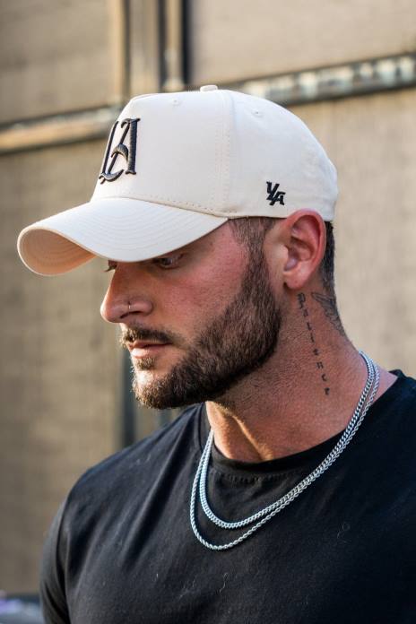 920 a-frame la gorra snapback 2.0 hombres YoungLA gris nardo 4Z0B942 ropa