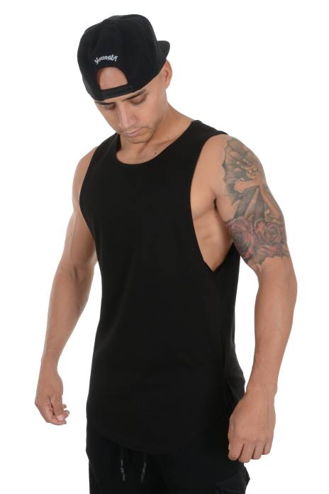 308 tanques musculares hombres YoungLA negro 4Z0B78 ropa