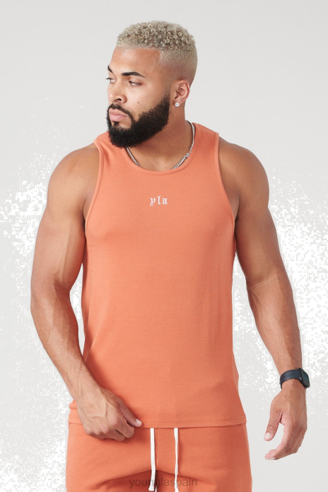 310 tanques de san diego hombres YoungLA lavado de naranja oxidado 4Z0B45 ropa