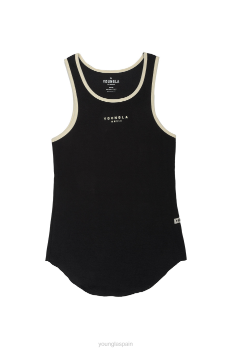 313 tanques de costillas de cohetes hombres YoungLA negro 4Z0B47 ropa