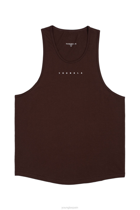 320 - tanques de impulso hombres YoungLA marrón 4Z0B18 ropa