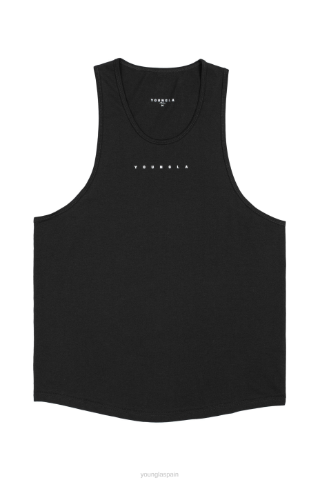 320 - tanques de impulso hombres YoungLA negro 4Z0B17 ropa