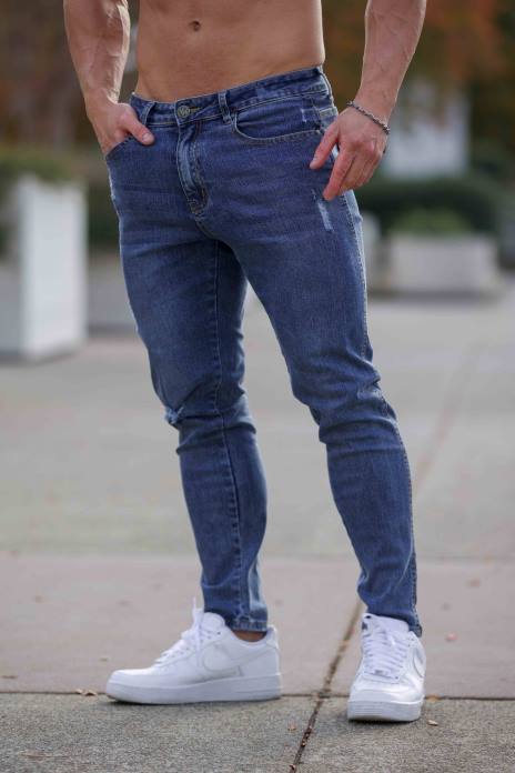 Vaqueros 607 de corte slim hombres YoungLA lavado negro 4Z0B746 ropa