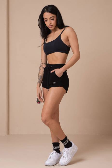 pantalones cortos color melocotón w113 mujer YoungLA Marfil 4Z0B1101 ropa