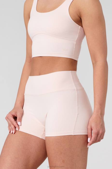 pantalones cortos de motociclista w110 de nivel superior de 3\" mujer YoungLA Dalia Negra 4Z0B1116 ropa