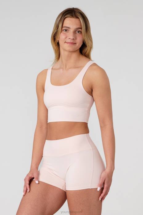 pantalones cortos de motociclista w110 de nivel superior de 3\" mujer YoungLA Dalia Negra 4Z0B1116 ropa