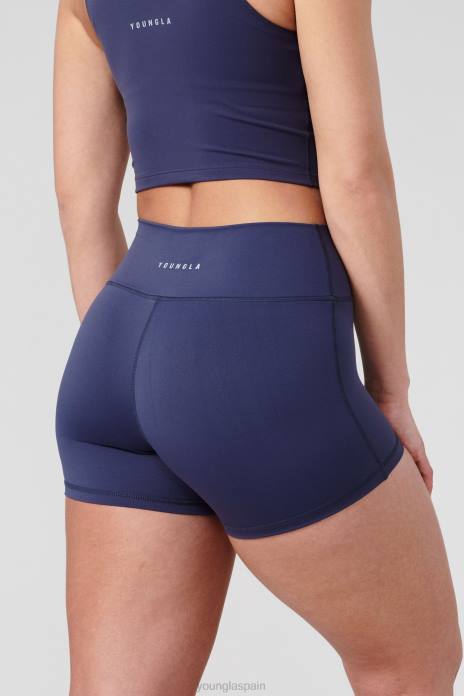 pantalones cortos de motociclista w110 de nivel superior de 3\" mujer YoungLA loto rosa 4Z0B1115 ropa