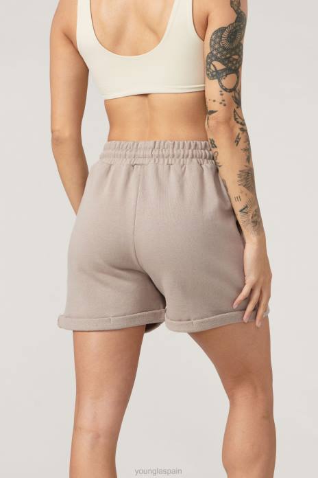 w102 pantalones cortos supremos mujer YoungLA bosque verde 4Z0B1091 ropa