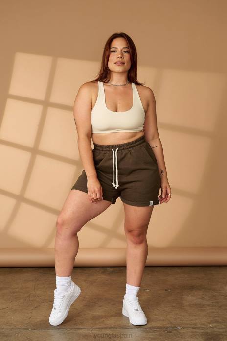 w102 pantalones cortos supremos mujer YoungLA champiñón 4Z0B1092 ropa