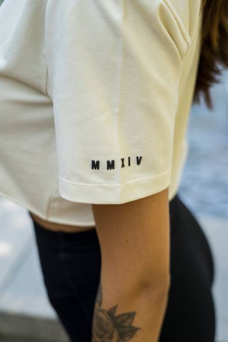 camiseta corta establecida w403 mujer YoungLA bebida rosa 4Z0B1023 ropa